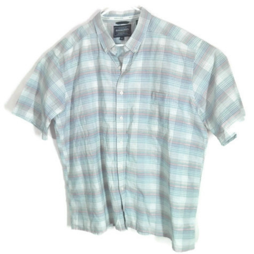 Roughstock Men's Button-up Shirt 2XL A0102 - Picture 1 of 8